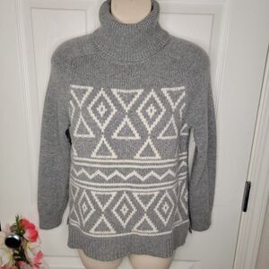 J. Crew wool cashmere blend turtleneck sweater xxs